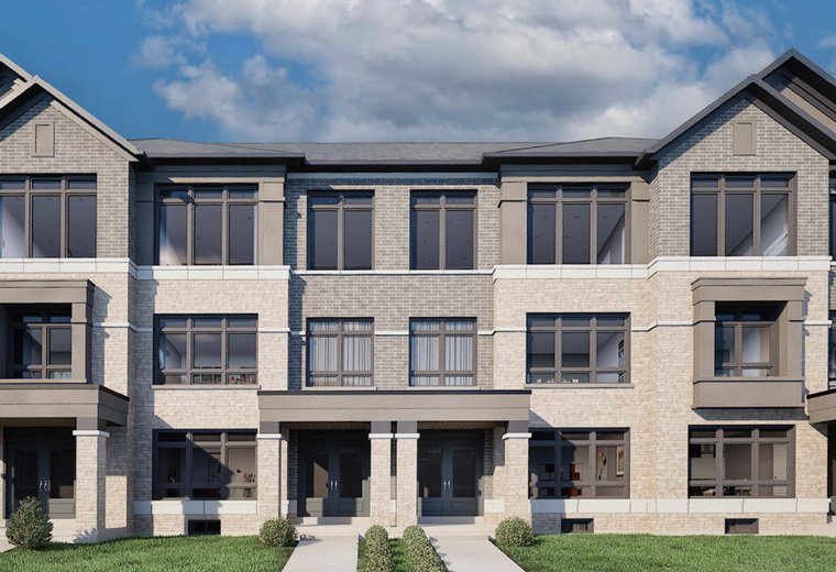 Artist concept representing Vellore Trails Dual Frontage townhomes